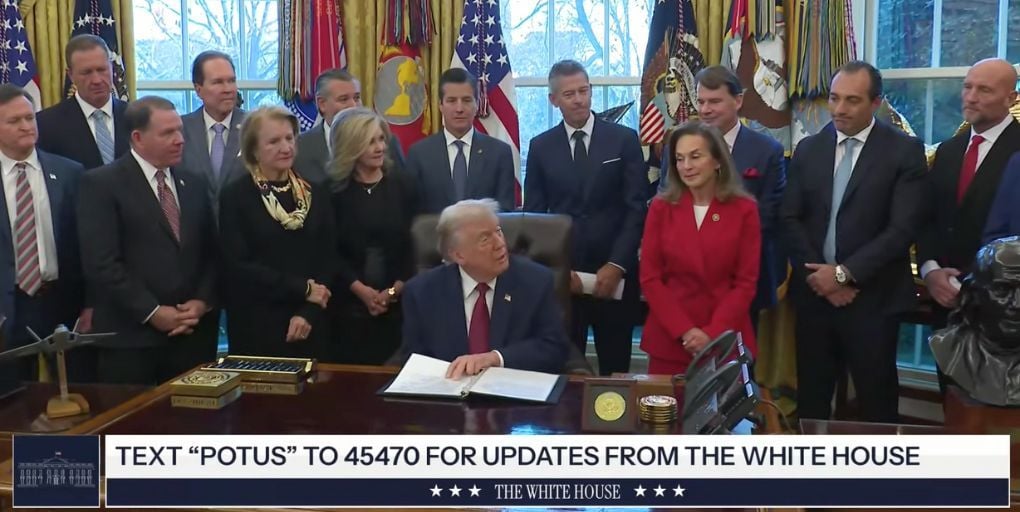 Photo: YOUTUBE.COM/WHITE HOUSE.