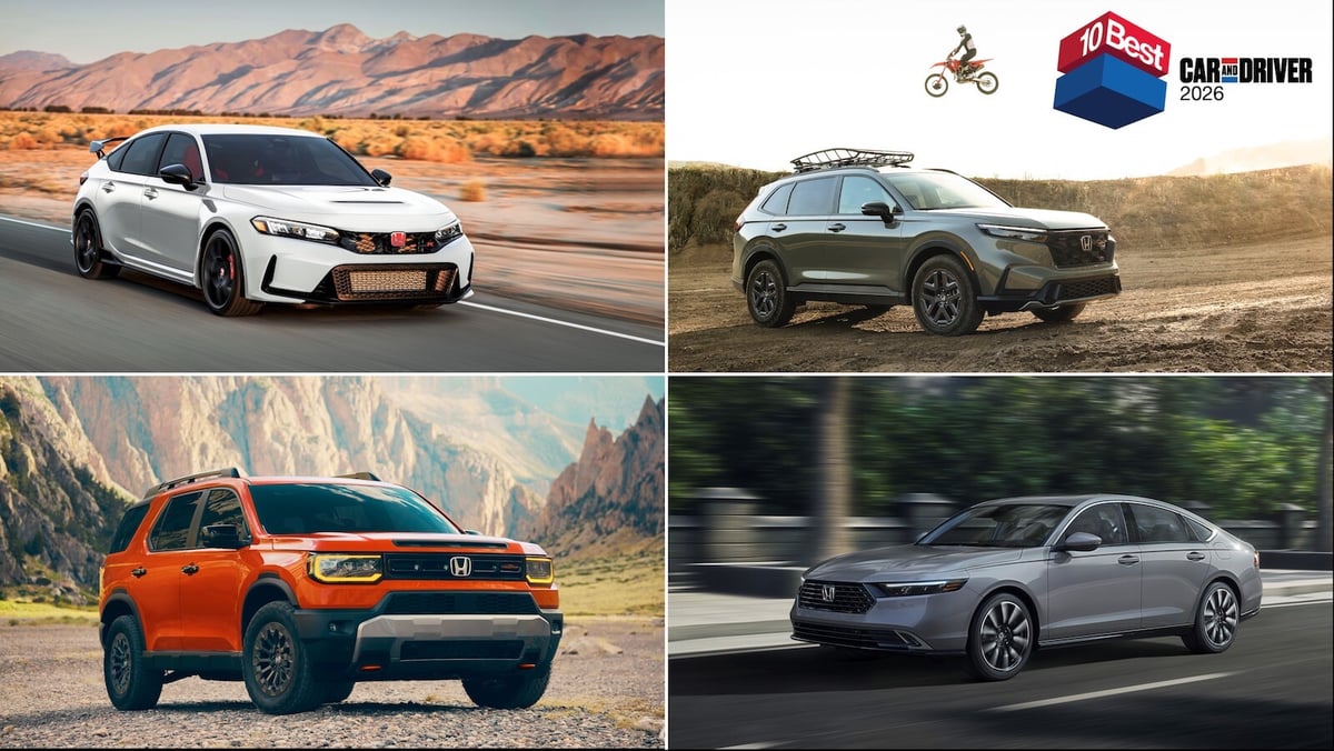 01 Honda 2026 Car and Driver 10Best Award Winners (1)