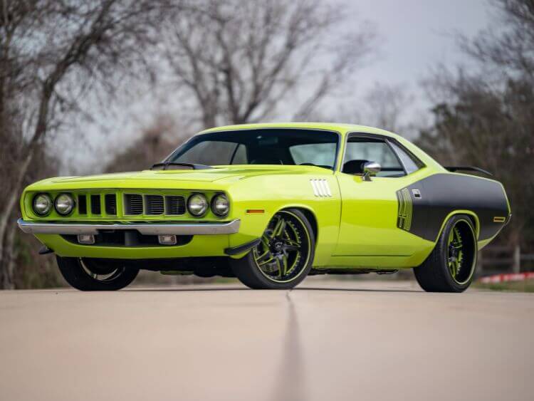 1971 Plymouth Barracuda-credit-mecum.
