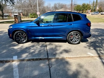 2022-BMW-X3-m40i-blue-profile