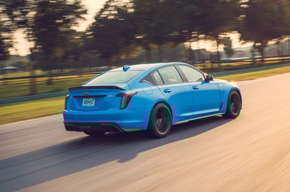 2022-Cadillac-CT5-V-Blackwing-blue-Credit-Cadillac