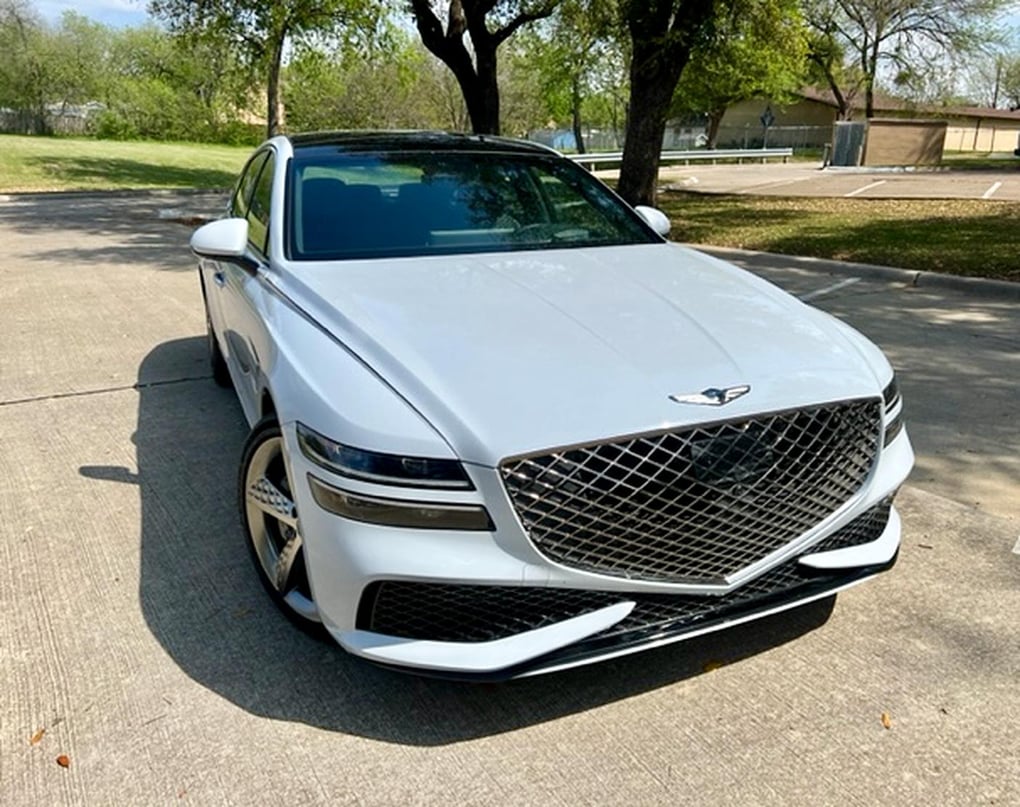 2022 Genesis G80 Sport Prestige Siberian Blue