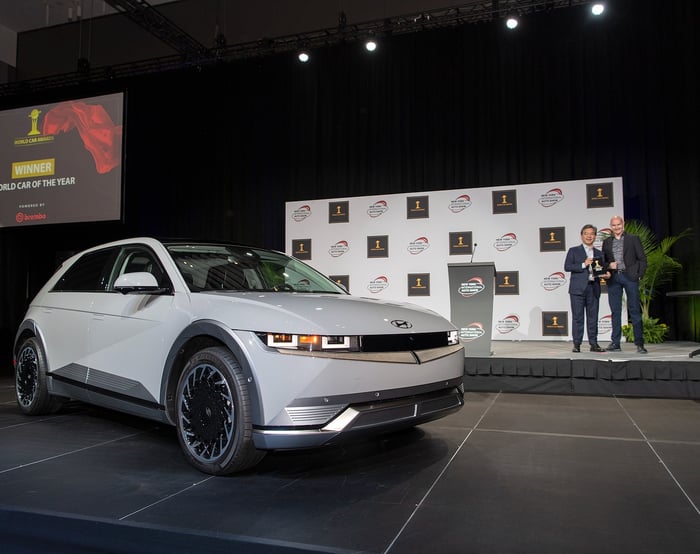 All-Electric Hyundai IONIQ 5 Sweeps World Car Awards