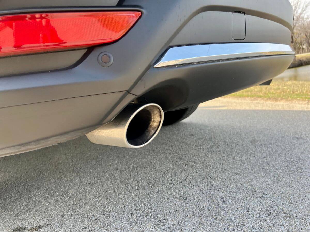 2023 Mazda CX-9 Signature AWD Soul Red Metallic Exhaust Pipe