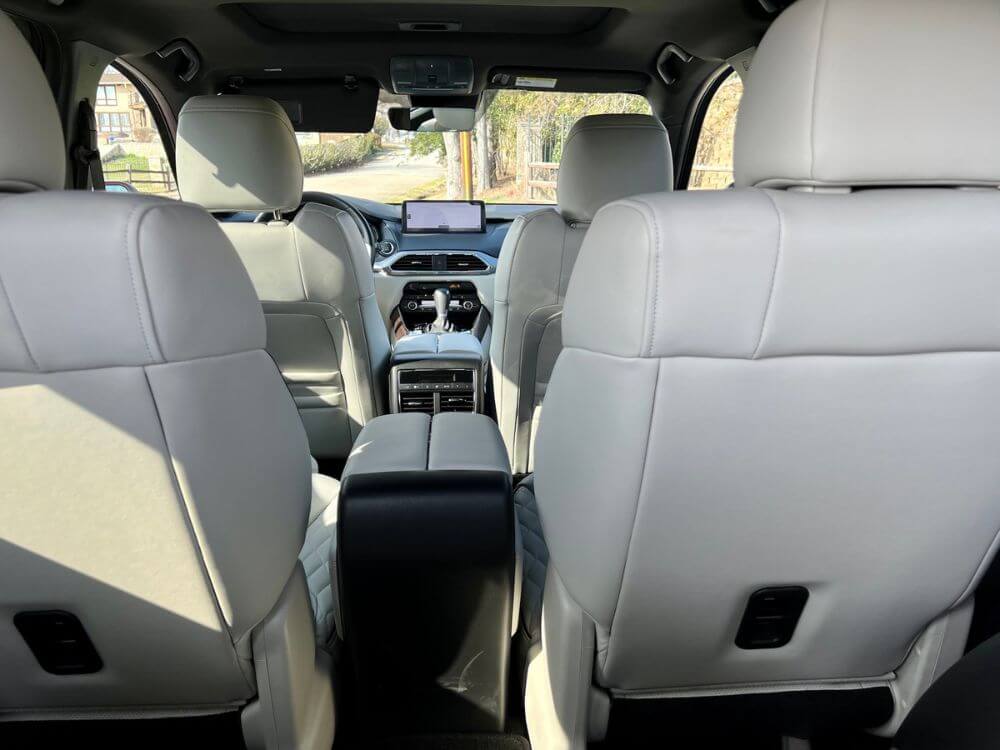2023 Mazda CX-9 view from trunk