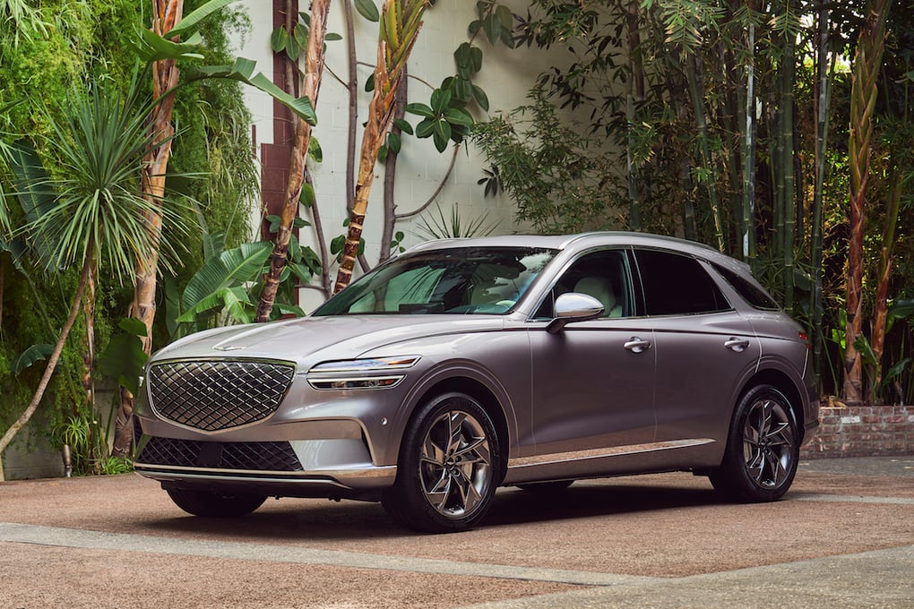 First-ever all-electric 2023 Genesis GV70. Credit: Genesis. 