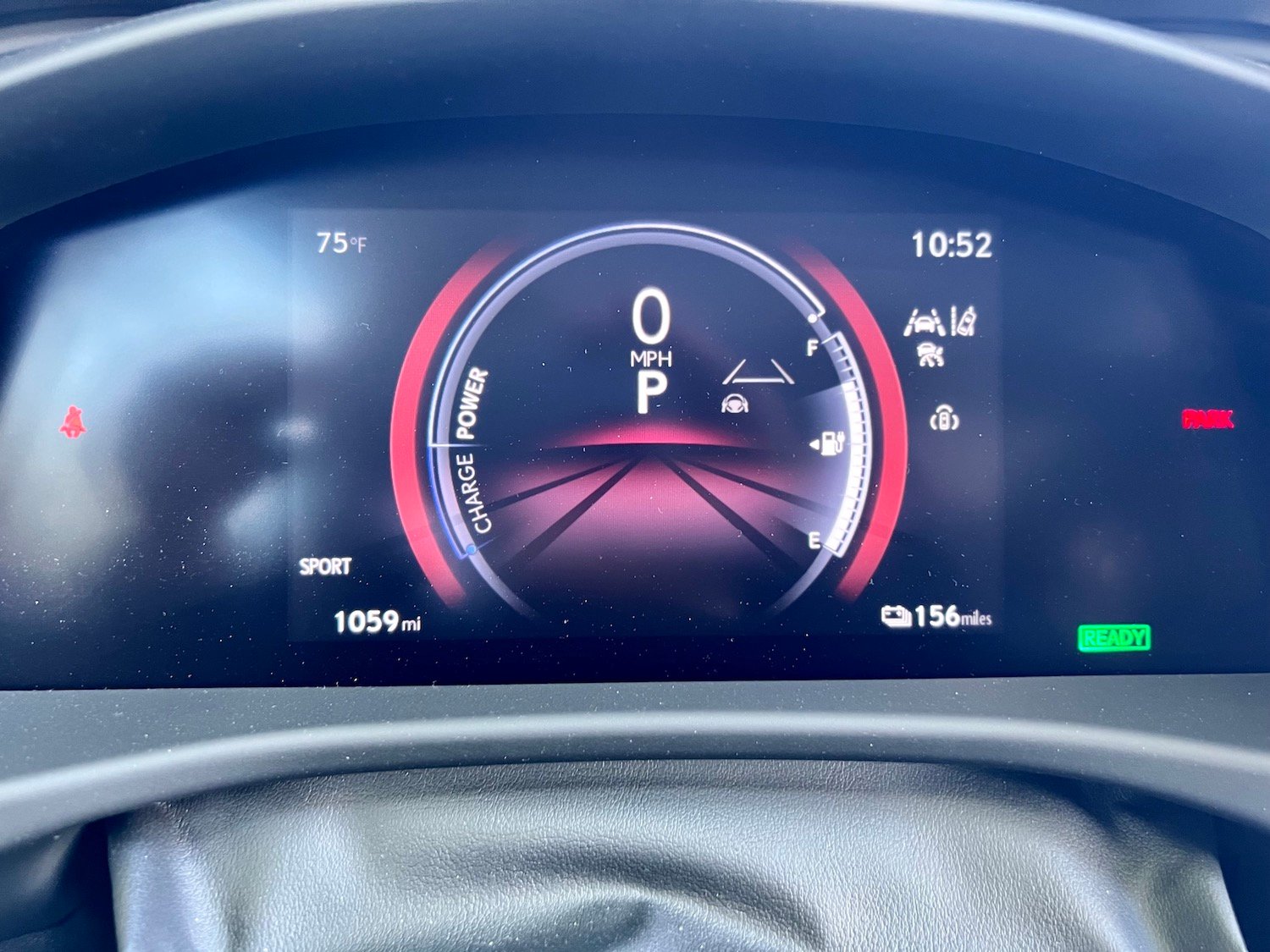 2023-Lexus RZ-digital-display-sport