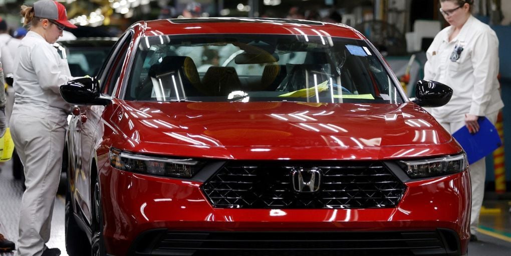 Honda’s Marysville Auto Plant in Ohio. 2023. Credit: Honda.