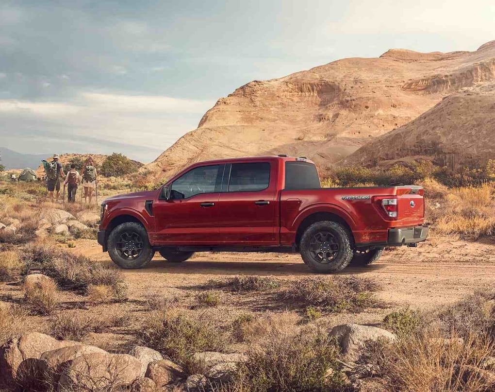 2023 Ford F-150 Rattler Rapid Red Tricoat