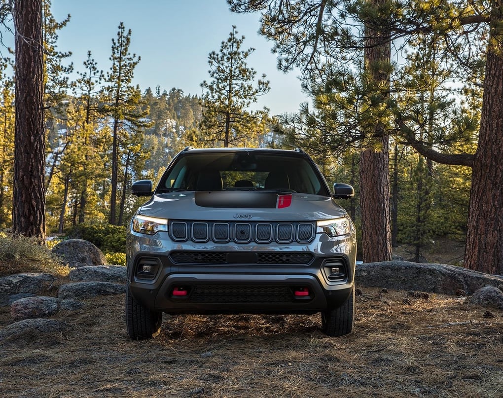 All-New e023 Jeep Compass Trailhawk. Credit: Jeep/Stellantis.