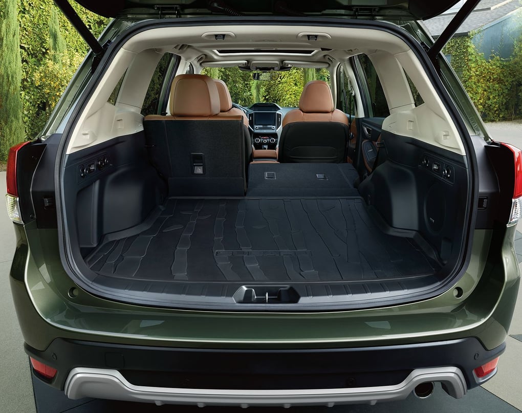 The 2023 Subaru Forester makes Autotrader's 2023 10 Best Cars For Dog Lovers list. Photo Credit: Subaru.