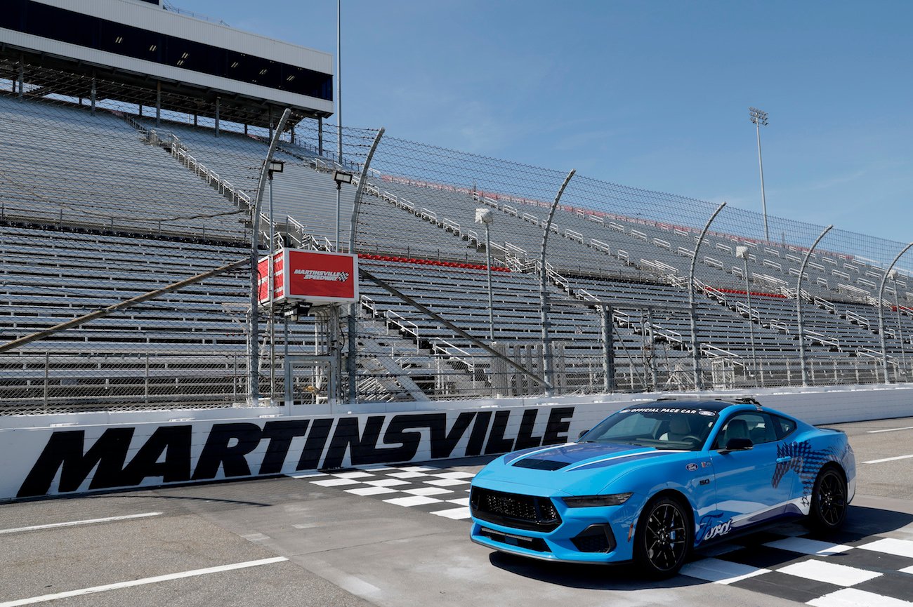 2024 Ford Mustang GT Makes Its NASCAR Pace Car Debut