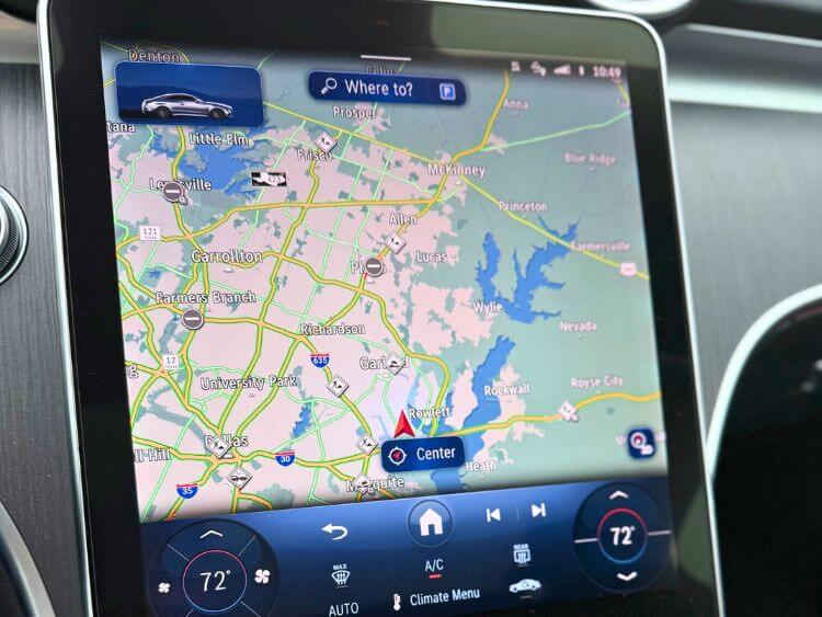 2025 Mercedes-Benz AMG CLE 53 Coupe-navigation-screen-carpro