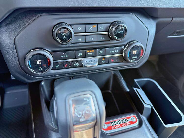 2025-Ford-Bronco-Stroppe-ac-center-stack-controls-carpro
