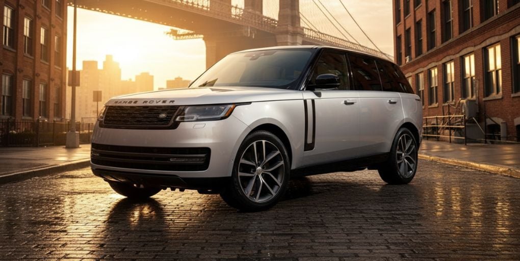 2025 Range Rover SE Long Wheelbase/CarPro with Driftshot AI/iDec Apps background. 
