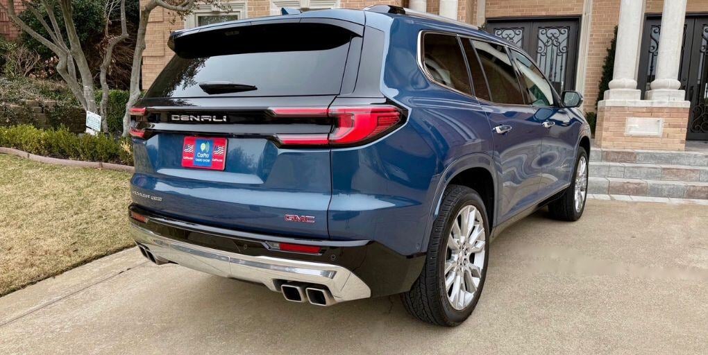 2025 GMC Acadia Denali in Downpour Metallic. Credit: CarPro.