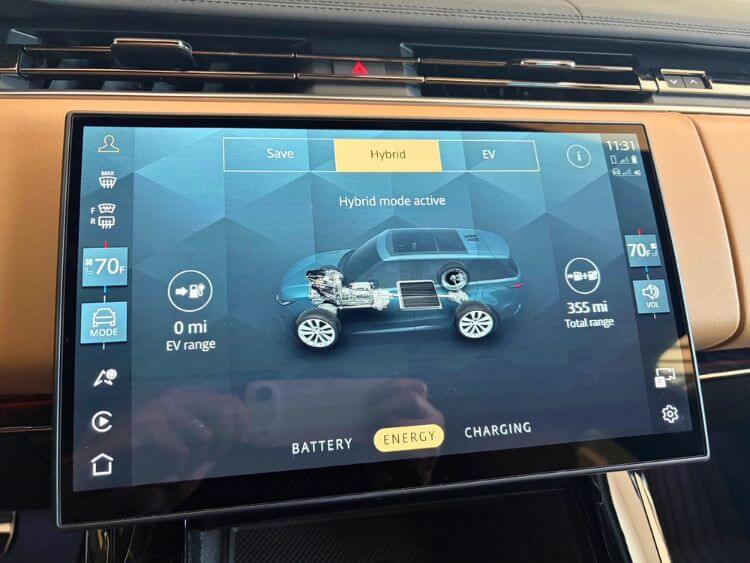 2025 Range Rover Sport SE Dynamic PHEV Hybrid. CarPro.