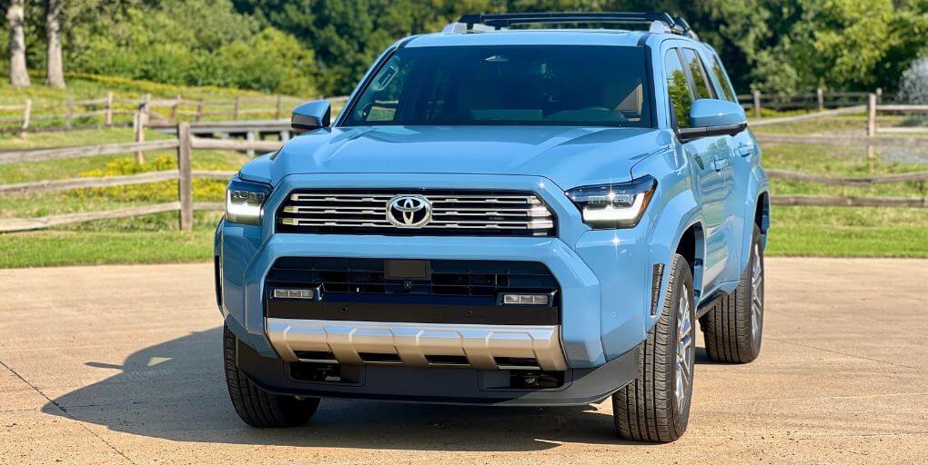 2025 Toyota 4Runner Limited in Heritage Blue. Credit: CarPro.