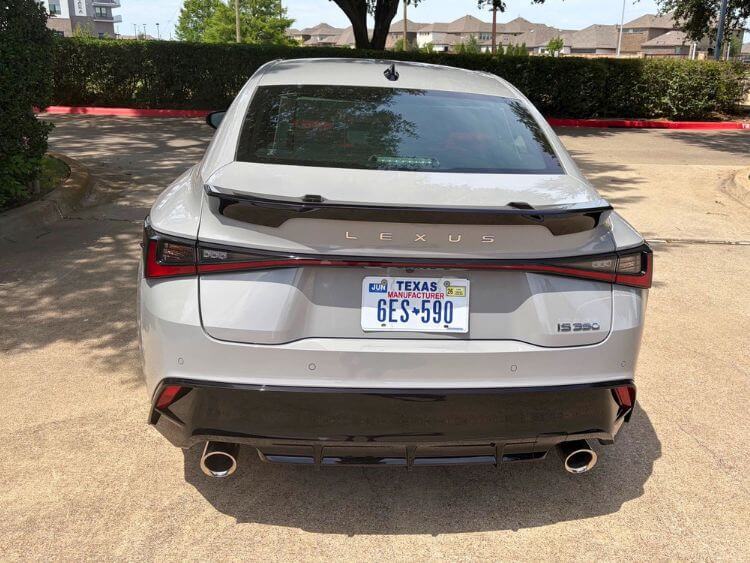 2026 Lexus IS 350 F Sport-exterior-tail-end