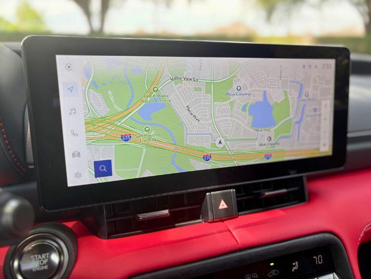 2026 Lexus IS 350 F Sport-navigation