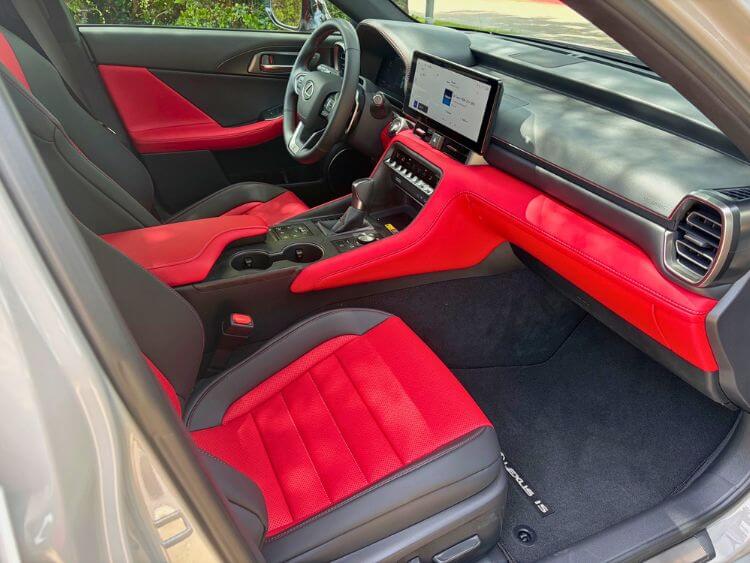 2026 Lexus IS 350 F Sport-passenger-cabin