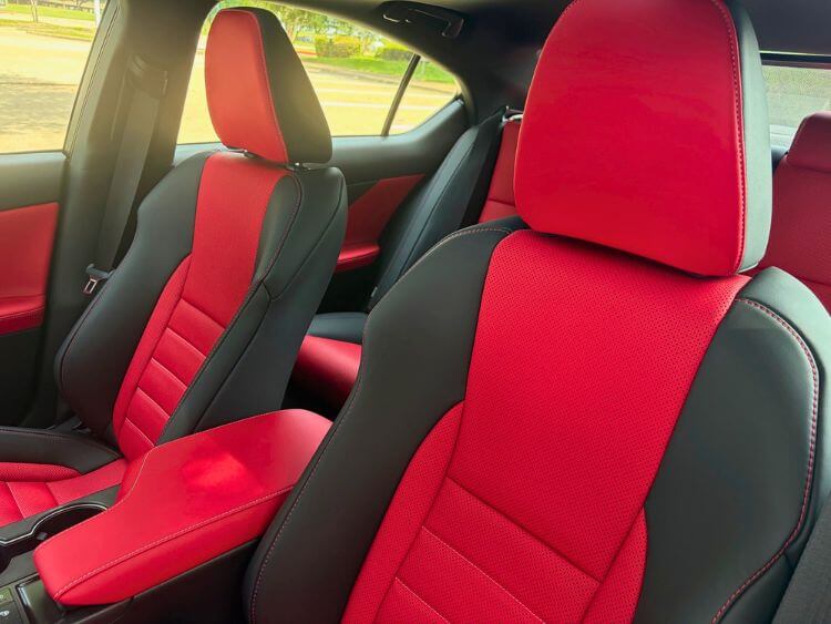 2026 Lexus IS 350 F Sport-seats