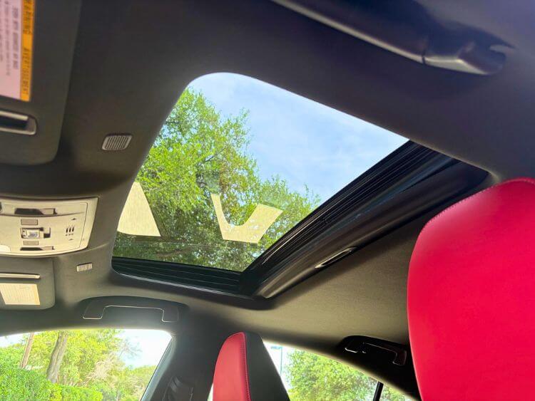 2026 Lexus IS 350 F Sport-sunroof