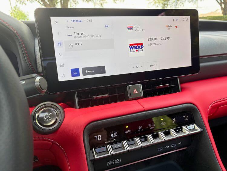 2026 Lexus IS 350 F Sport-wbap-multimedia