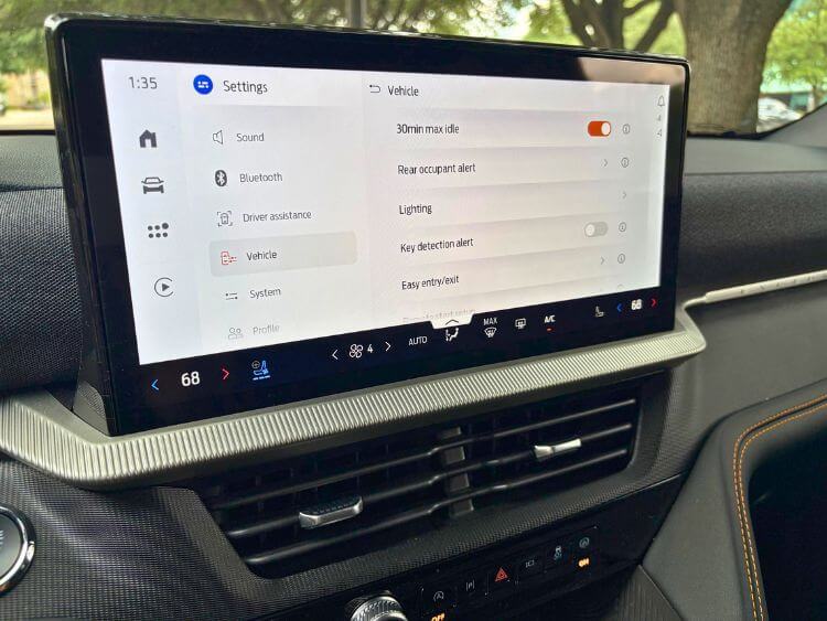 2026-Ford-Explorer-Tremor-vehicle-settings