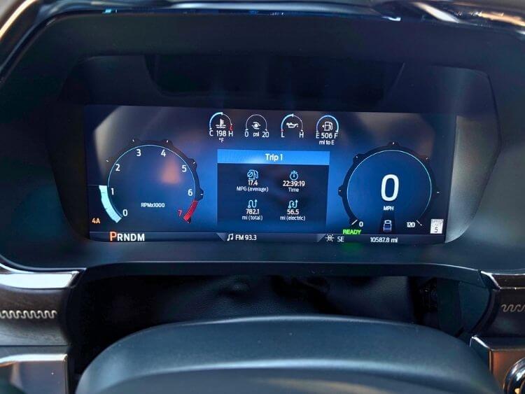 2026-Ford-F-150 King Ranch PowerBoost Hybrid-digital-display-carpro