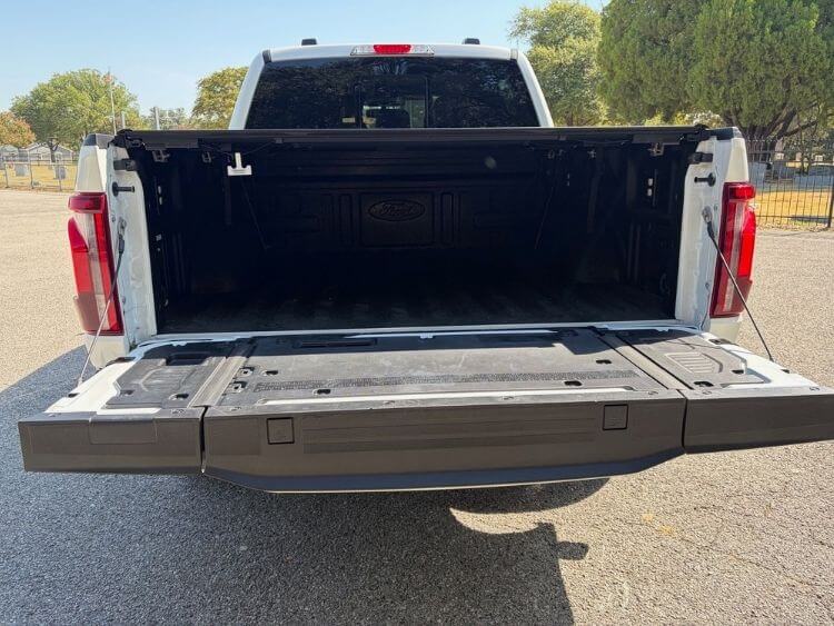 2026-Ford-F-150 King Ranch PowerBoost Hybrid-tailgate-3-carpro