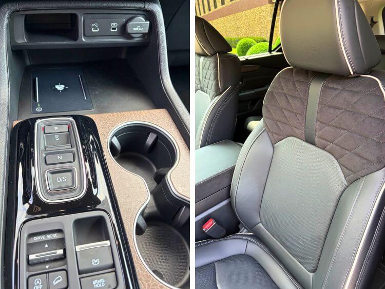 2026-Honda-Pilot-Elite-multimedia-console-seat