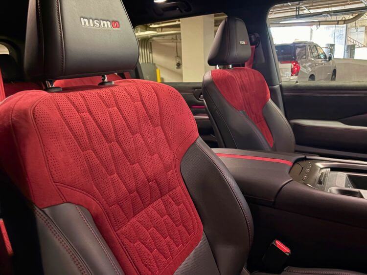 2026-Nissan-armada-nismo-seats-red-