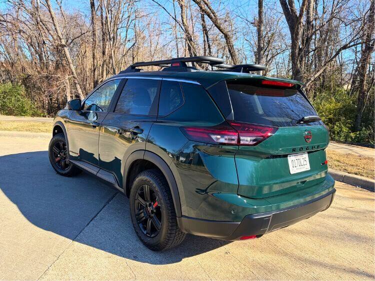 2026 Nissan Rogue Rock Creek side profile detail
