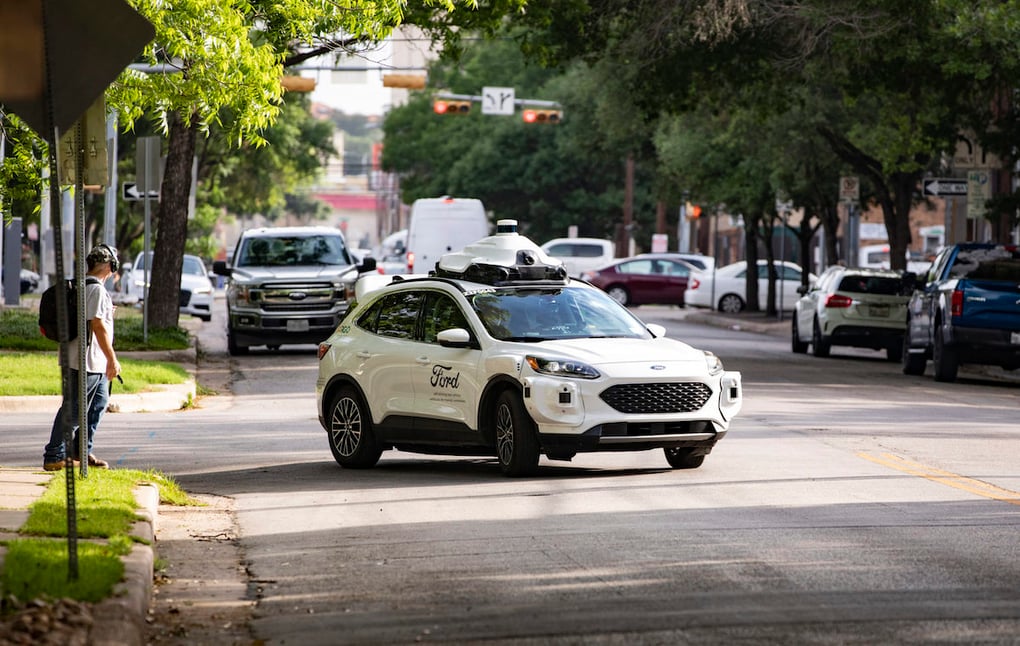 Ford and Argo Test Self Driving Cars