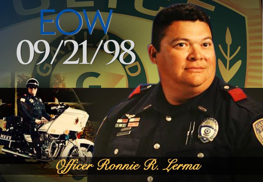 Garland Police Officer Ronnie Lerma