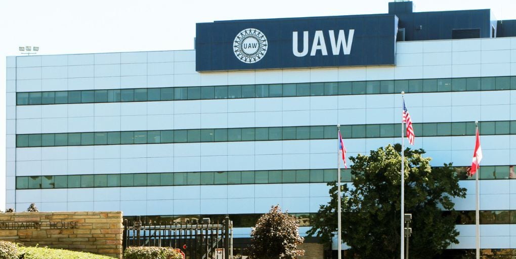 UAW world headquarters in Detroit, October 2015. Editorial Photo Credit: James R. Martin/Shutterstock.com.