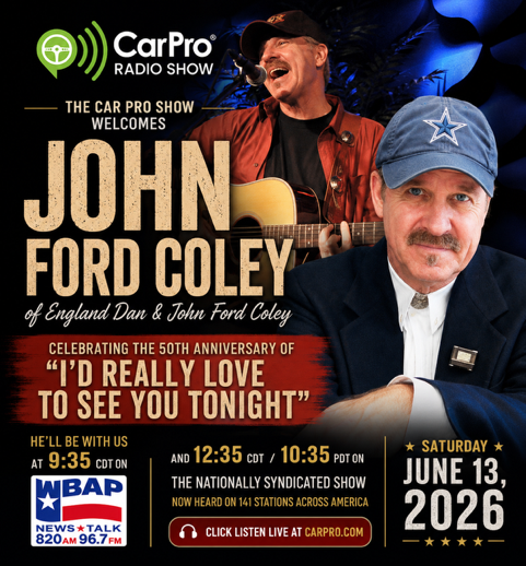 John Ford Coley Graphic for show