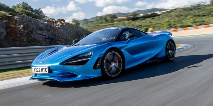 McLaren 750S named Robb Report Car Of The Year 