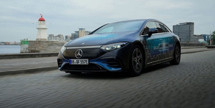 Mercedes-Benz EV Goes 749-Miles On One Charge