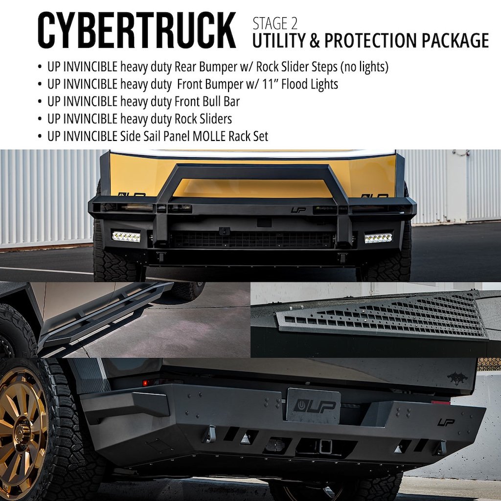 Tesla-Cybertruck-Stage-2-Utility-Protection-Package-Bull-Bar-Flood-Lights-MOLLE-UP-INVINCIBLE.-credit-up
