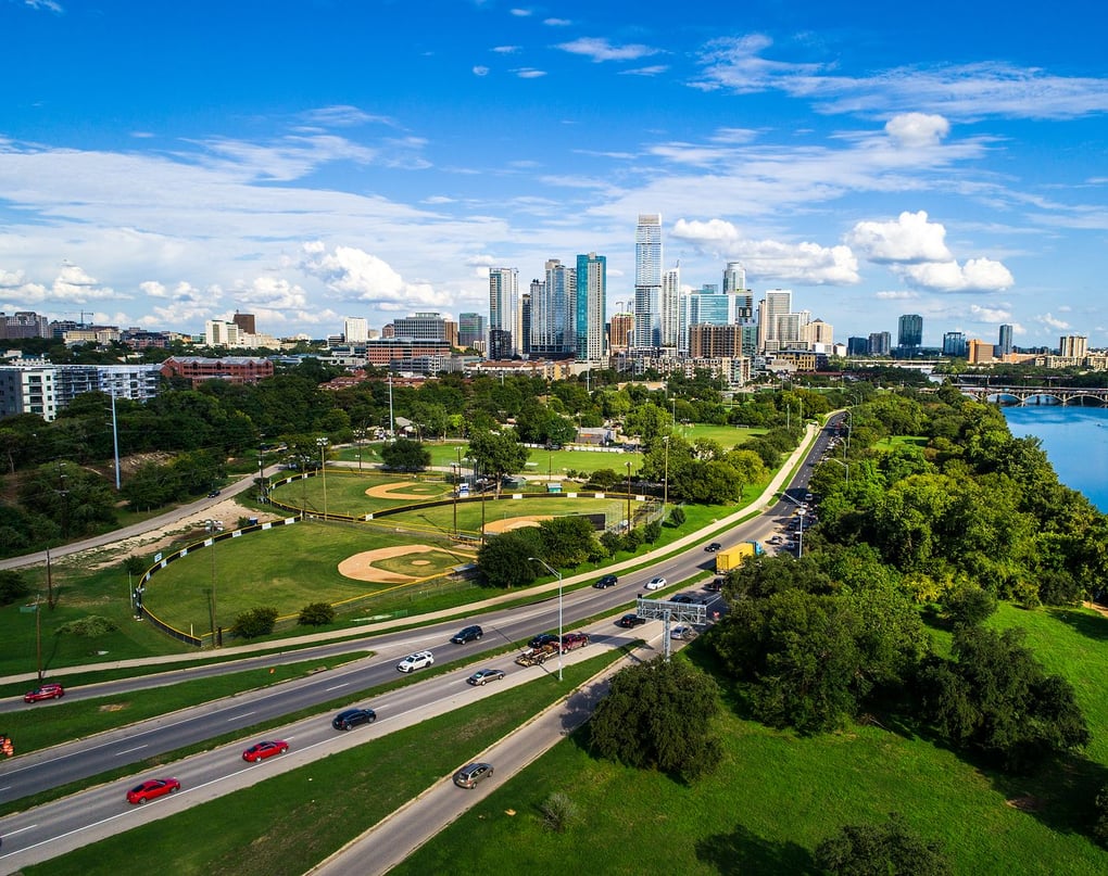 Austin skyline. Photo Credit: Roschetzky Photography/Shutterstock.com.