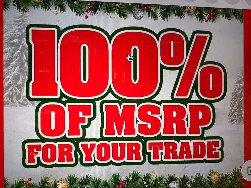 MSRP Bait and Switch Ad