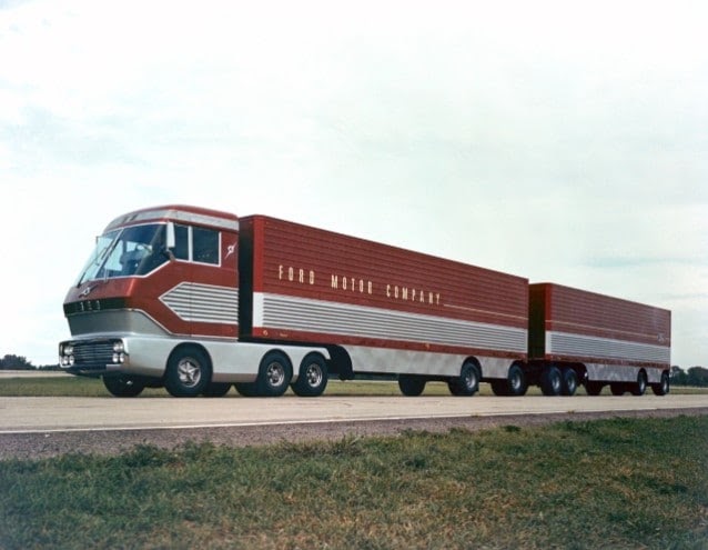 Ford�s 1964 Big Red Turbine Truck Located