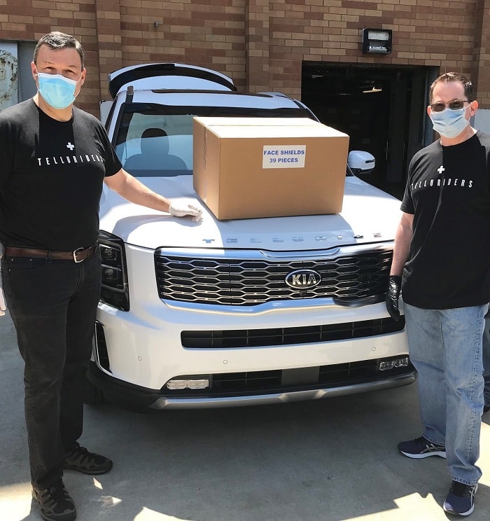 Kia �Telluriders� Deliver Medical Supplies