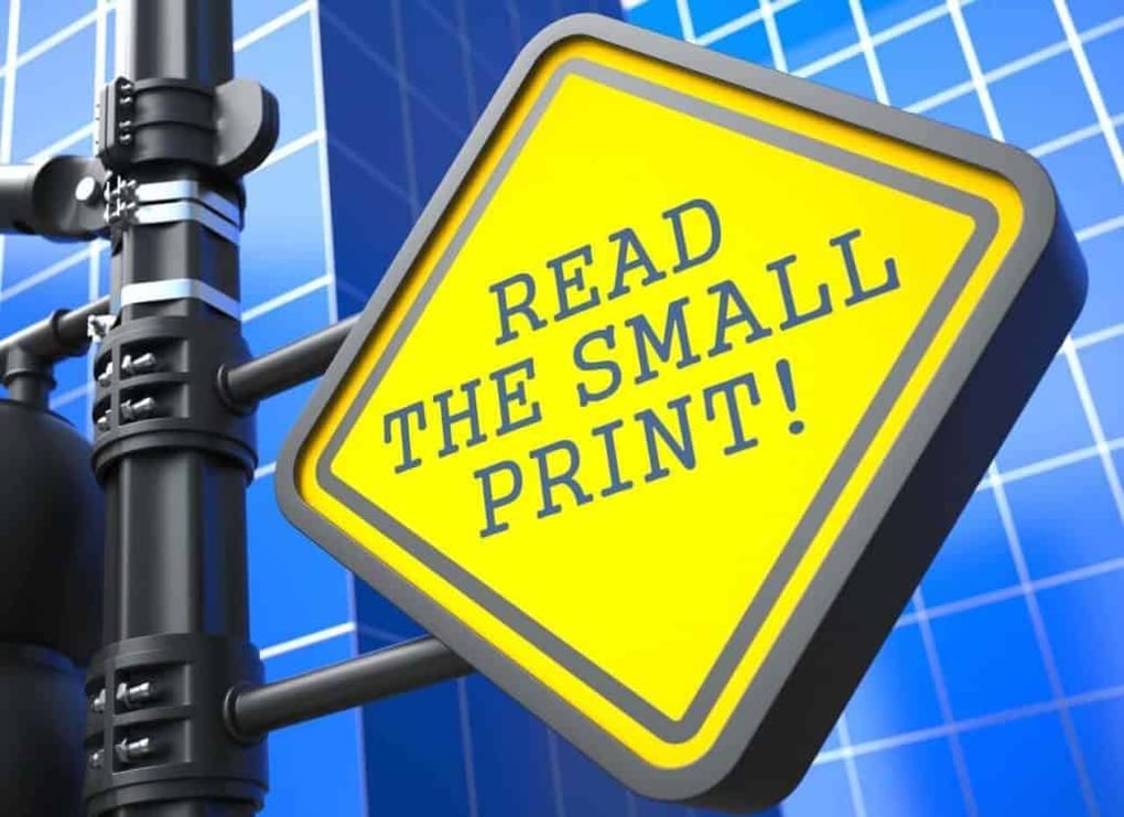 Read Fine Print