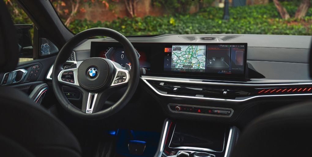 Among individual vehicles, the BMW X6 earned the highest overall multimedia score.  Credit: BMW.