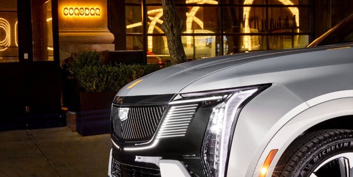 Gourmet Dinner For Two Inside The Cadillac Escalade Electric?