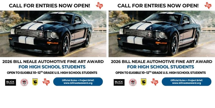 Call For Entries For High School Artists Who Love Cars!