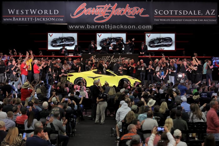 Record-Breaking Barrett-Jackson Scottsdale Raises $8.8M For Charity